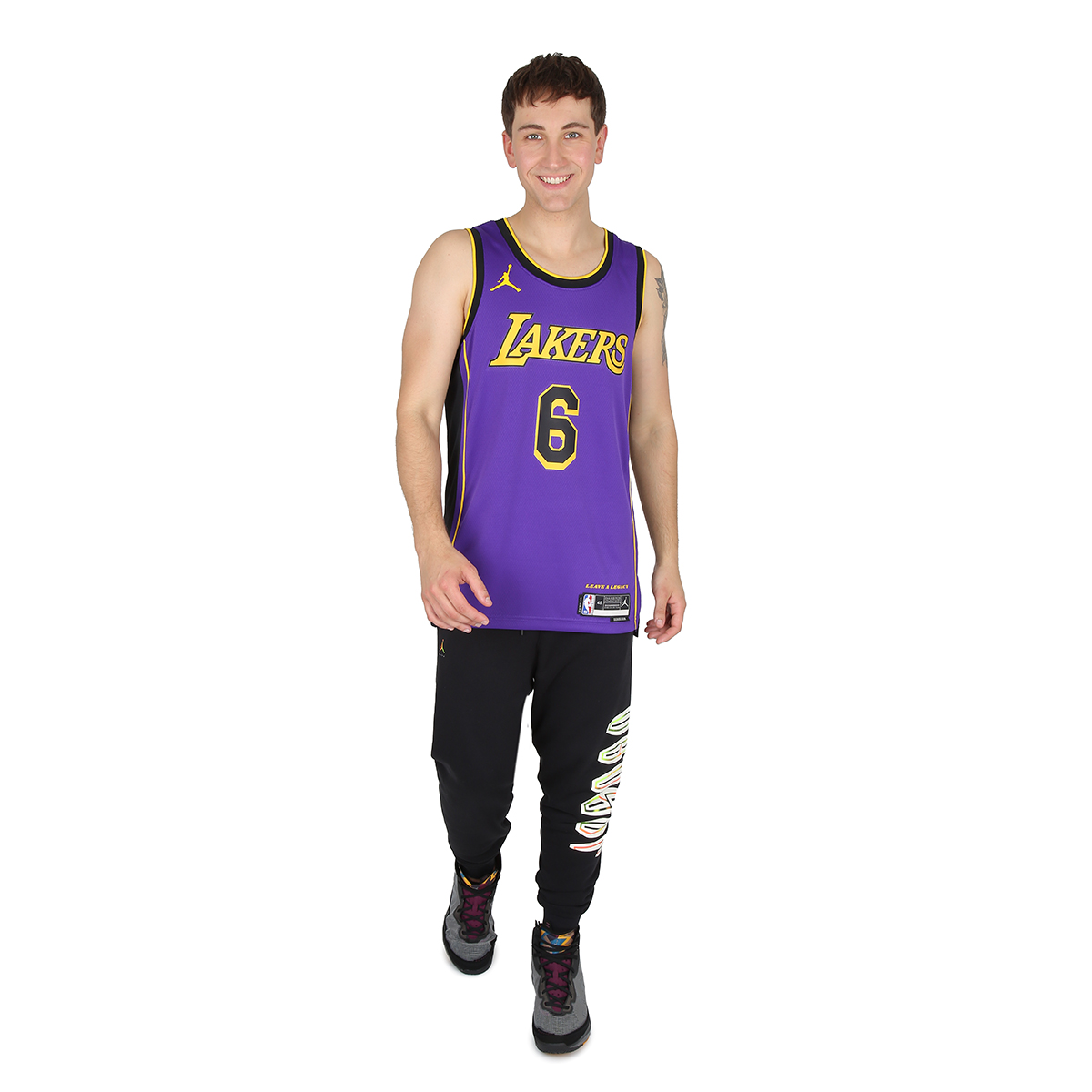 Musculosa Básquet Jordan Los Angeles Lakers Statement Edition Hombre,  image number null