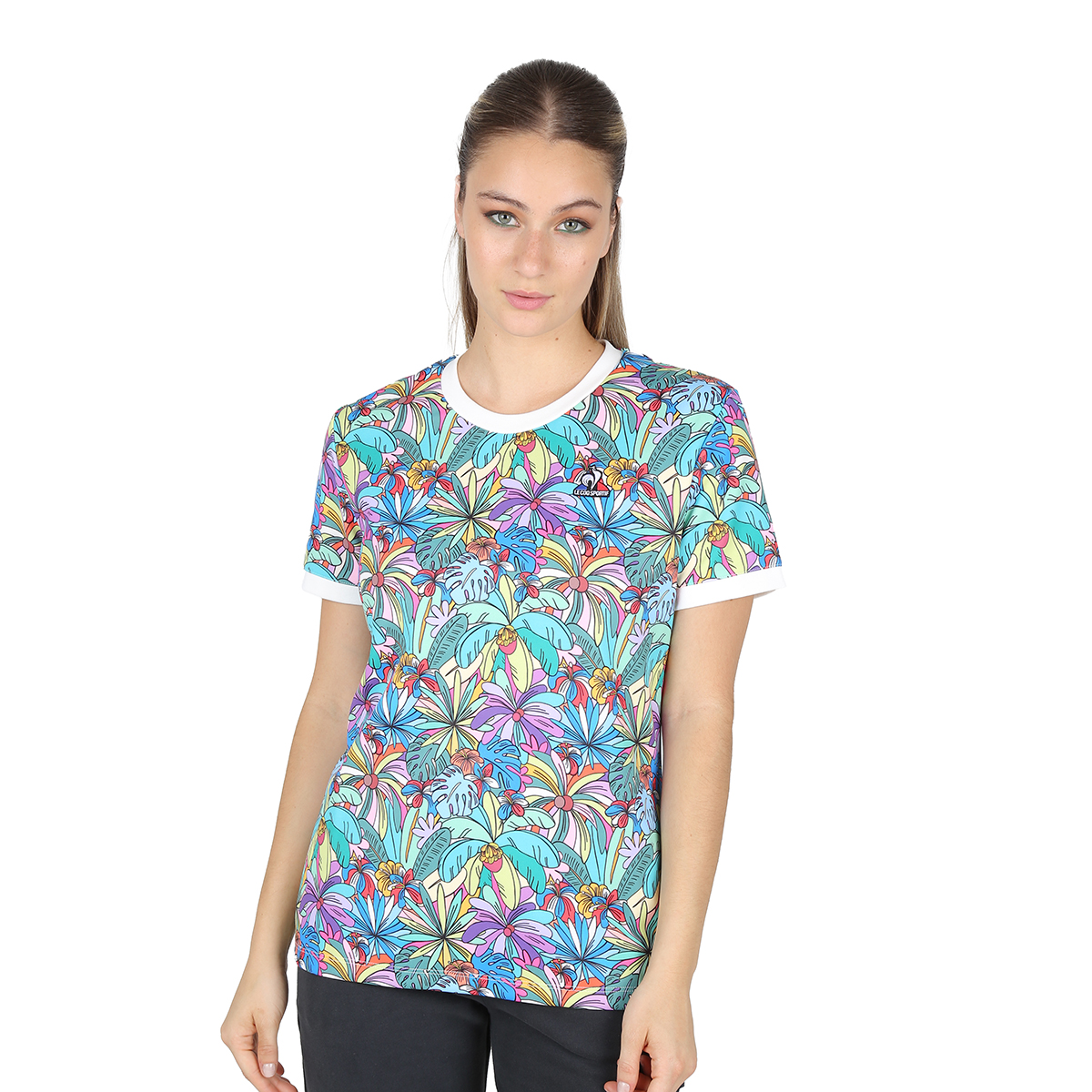 Remera Le Coq Sportif Leona Rose N1  Mujer,  image number null