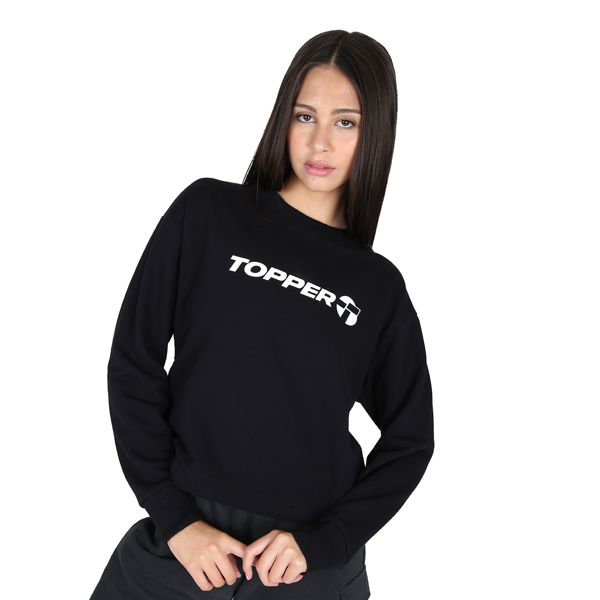 Buzo Topper Crew Comfy Mujer,  image number null