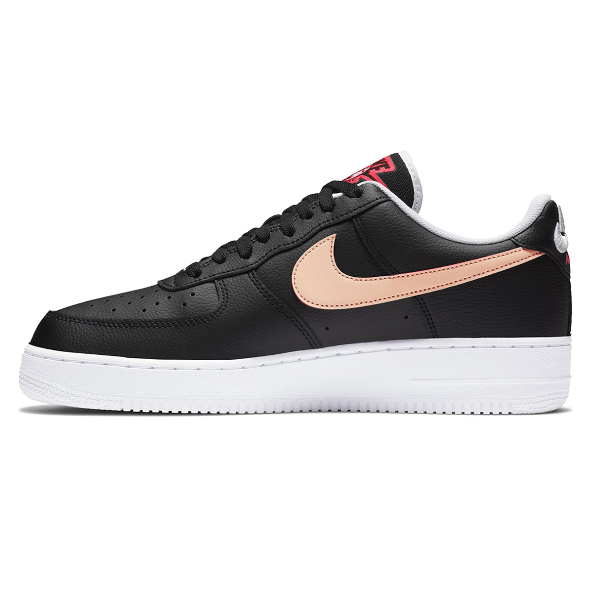 Zapatillas Nike Air Force 1 '07 Worldwide Black Crimson,  image number null