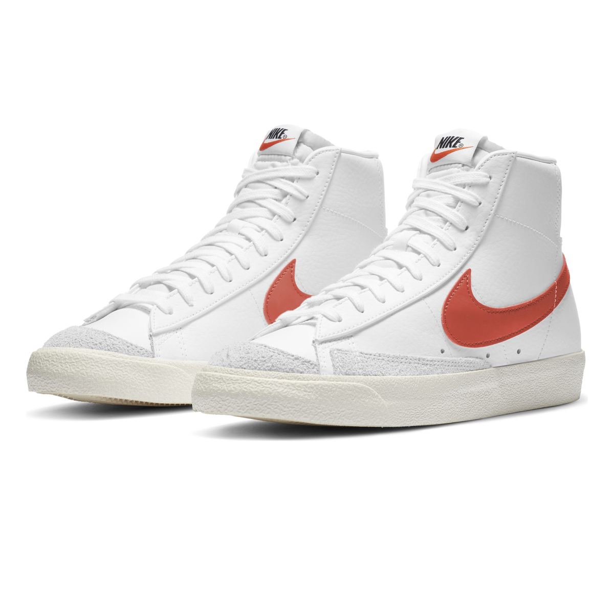 Zapatillas Nike Blazer Mid '77 White Bright Crimson,  image number null